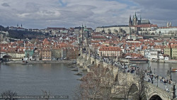 Pražský hrad, Karlův most, Vltava