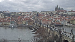 Pražský hrad, Karlův most, Vltava