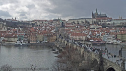 Pražský hrad, Karlův most, Vltava