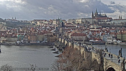 Pražský hrad, Karlův most, Vltava