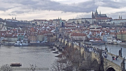 Pražský hrad, Karlův most, Vltava