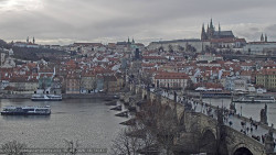Pražský hrad, Karlův most, Vltava