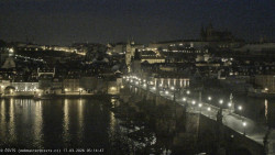 Pražský hrad, Karlův most, Vltava