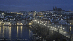 Pražský hrad, Karlův most, Vltava