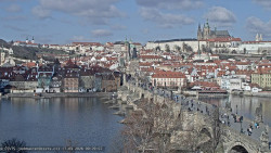 Pražský hrad, Karlův most, Vltava