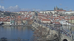 Pražský hrad, Karlův most, Vltava