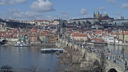 Pražský hrad, Karlův most, Vltava