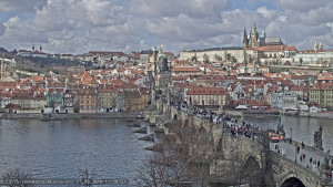 Město Praha - Pražský hrad, Karlův most, Vltava - 17.3.2026 v 11:30 Město Praha - Pražský hrad, Karlův most, Vltava - 17.3.2026 v 11:30