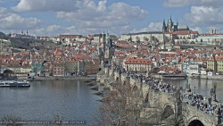 Pražský hrad, Karlův most, Vltava