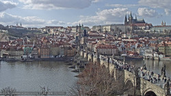 Pražský hrad, Karlův most, Vltava