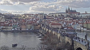 Město Praha - Pražský hrad, Karlův most, Vltava - 17.3.2026 v 15:30 Město Praha - Pražský hrad, Karlův most, Vltava - 17.3.2026 v 15:30
