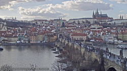 Pražský hrad, Karlův most, Vltava
