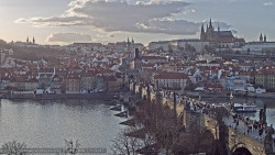 Pražský hrad, Karlův most, Vltava