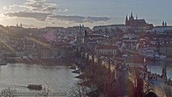 Pražský hrad, Karlův most, Vltava