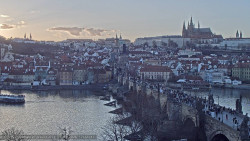 Pražský hrad, Karlův most, Vltava