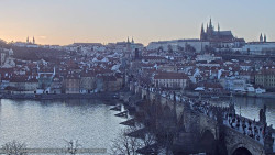 Pražský hrad, Karlův most, Vltava