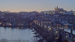 Pražský hrad, Karlův most, Vltava