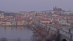 Pražský hrad, Karlův most, Vltava