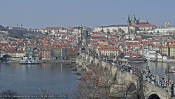 Pražský hrad, Karlův most, Vltava