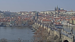 Pražský hrad, Karlův most, Vltava