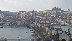 Pražský hrad, Karlův most, Vltava
