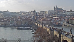 Pražský hrad, Karlův most, Vltava