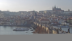 Pražský hrad, Karlův most, Vltava