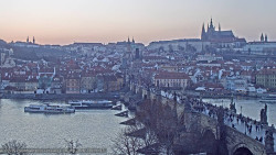 Pražský hrad, Karlův most, Vltava