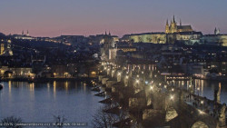 Pražský hrad, Karlův most, Vltava