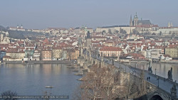 Pražský hrad, Karlův most, Vltava