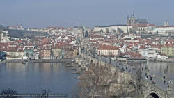 Pražský hrad, Karlův most, Vltava