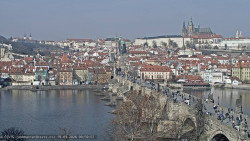 Pražský hrad, Karlův most, Vltava