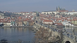 Pražský hrad, Karlův most, Vltava