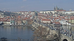 Pražský hrad, Karlův most, Vltava