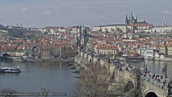 Pražský hrad, Karlův most, Vltava