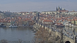 Pražský hrad, Karlův most, Vltava