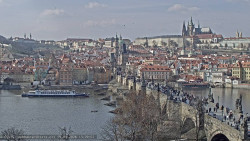 Pražský hrad, Karlův most, Vltava