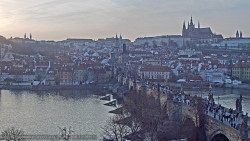 Pražský hrad, Karlův most, Vltava