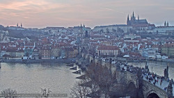 Pražský hrad, Karlův most, Vltava