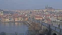 Pražský hrad, Karlův most, Vltava