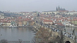 Pražský hrad, Karlův most, Vltava