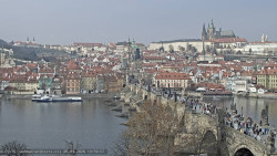 Pražský hrad, Karlův most, Vltava