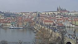 Pražský hrad, Karlův most, Vltava