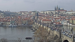 Pražský hrad, Karlův most, Vltava