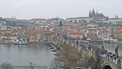 Pražský hrad, Karlův most, Vltava