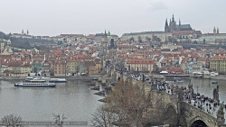 Pražský hrad, Karlův most, Vltava