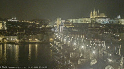 Pražský hrad, Karlův most, Vltava