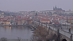 Pražský hrad, Karlův most, Vltava