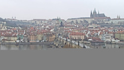 Pražský hrad, Karlův most, Vltava