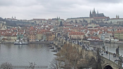 Pražský hrad, Karlův most, Vltava